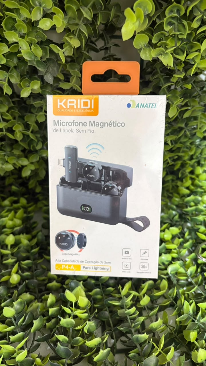 Microfone Sem Fio KRD